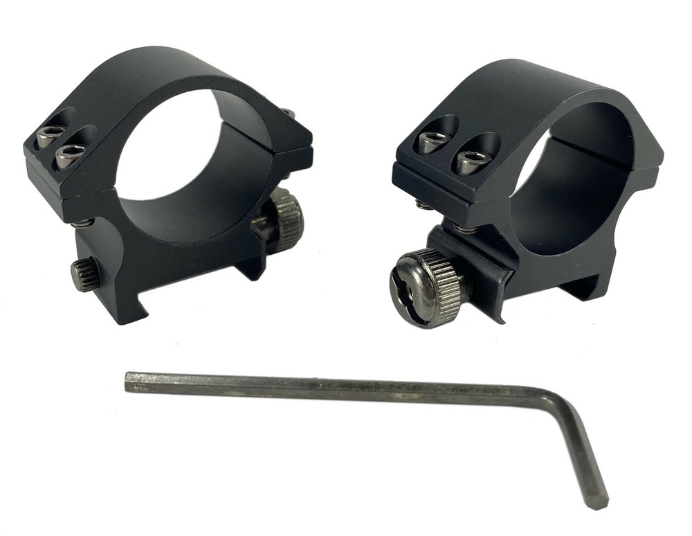 2 Pack Walther SCOPE MOUNTS 1" Dia. Picatinny Weaver Light Accessory Flashlight