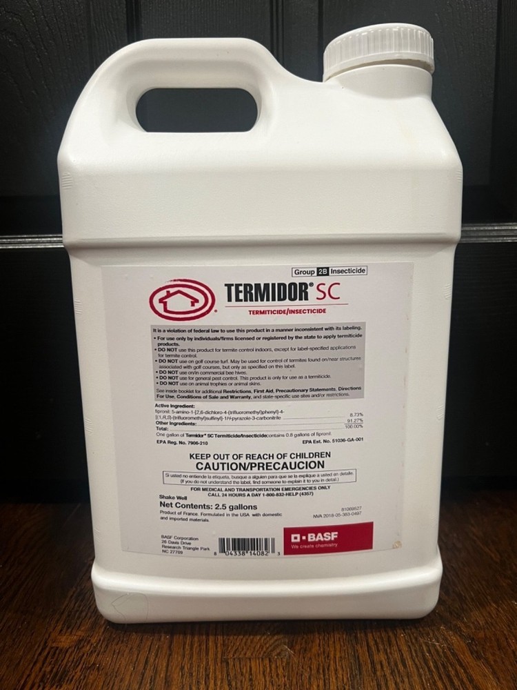 Termidor SC 2.5 gallon termiticide