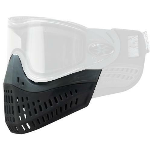 Empire E-Flex OEM Replacement Chin - Grey / Black - Paintball