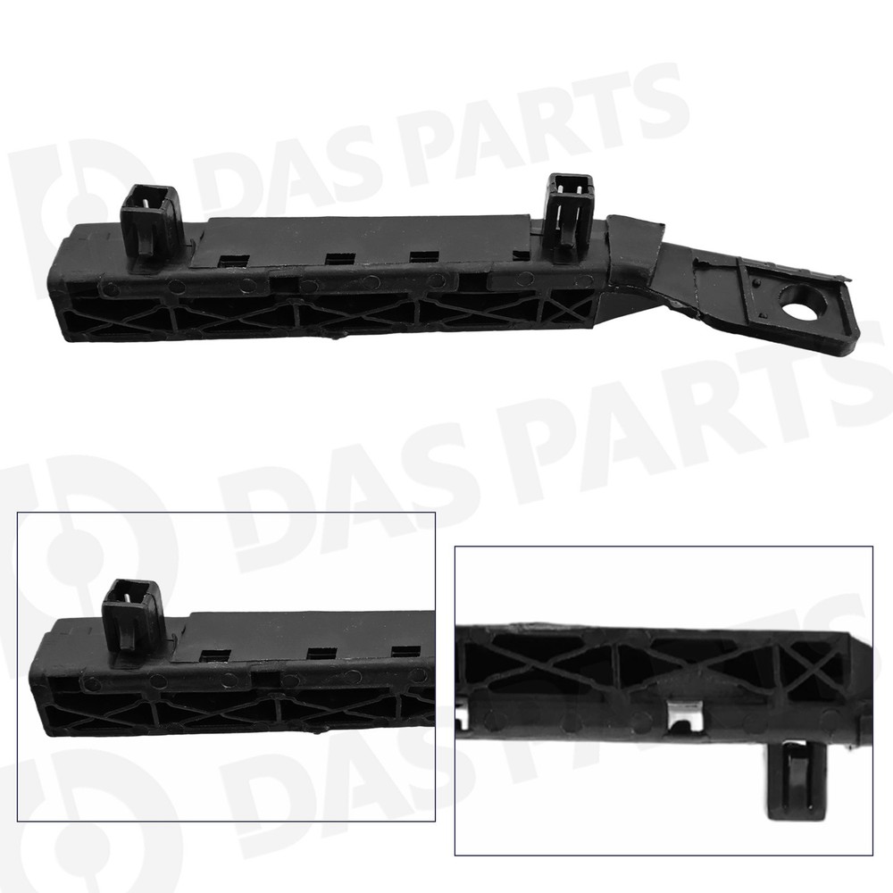 For Nissan Versa 2007-12 Bumper Bracket Retainer Front 2PC Plastic Hold Mount