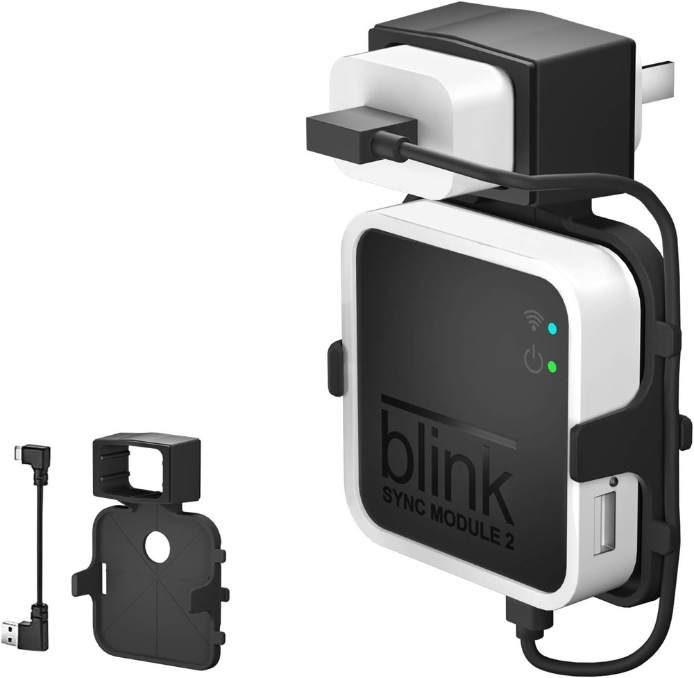 Wall Mount Stand for Blink Sync Module 2, Bracket Holder for Blink Outdoor, Indo