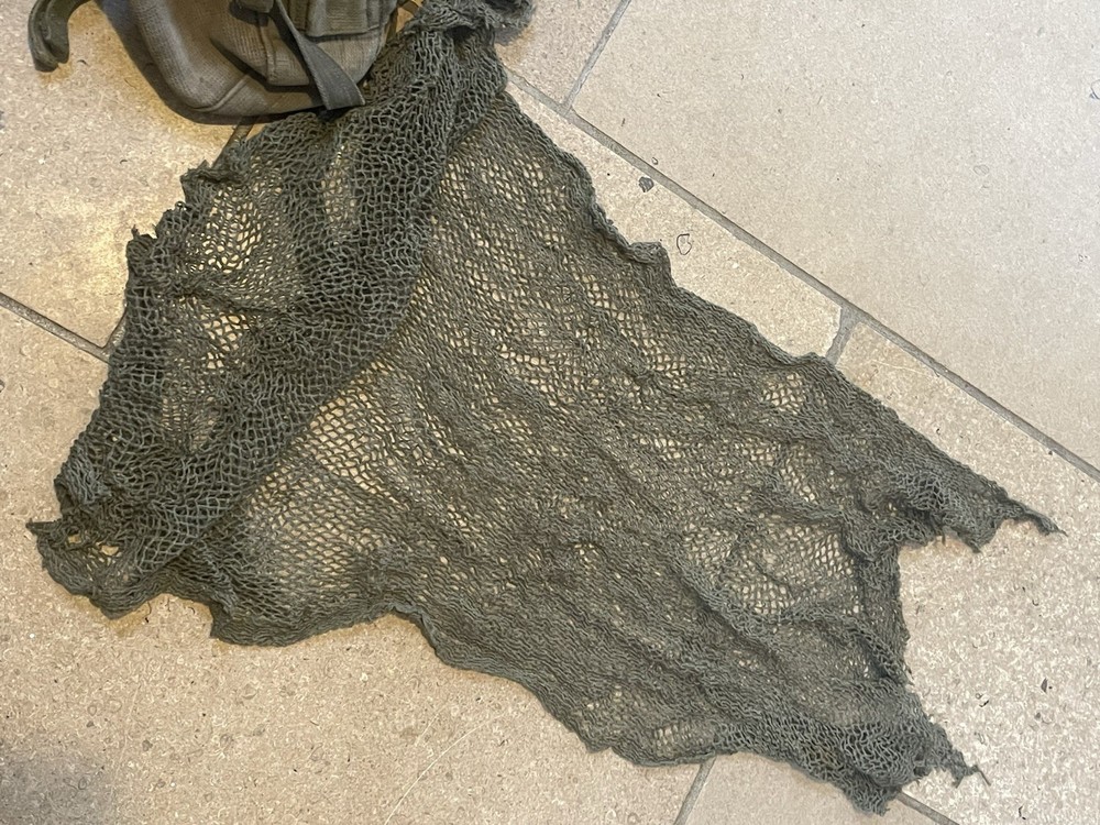 Post WW2 British Webbing 58 Pattern Set Belt, Pouches, Poncho Roll, Large Pack..