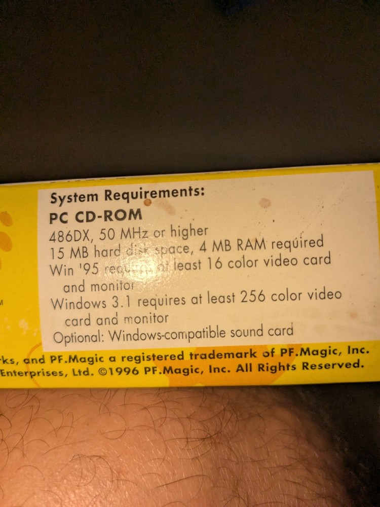 Catz Your Virtual Petz PC Mac CD ROM 1997 BIG BOX Computer Software