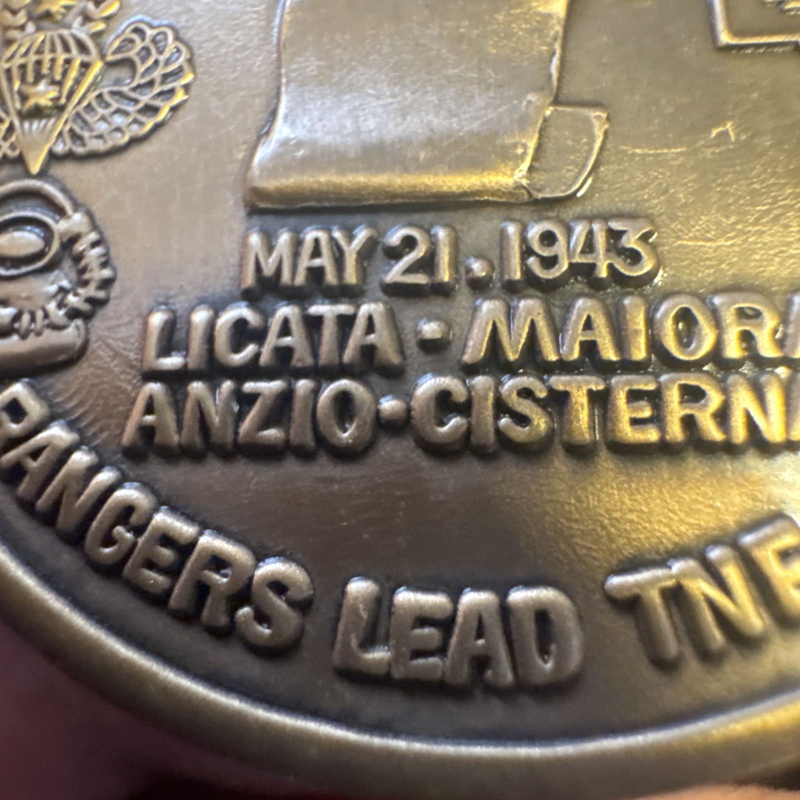 US Army 3rd Ranger Battalion Merrill’s Marauders Challenge Coin Rare Early Style