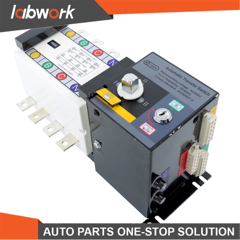 Labwork Generator Automatic Transfer Switch 160A 4P ATS 110/220V Grid To AC