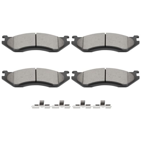 Front Brake Pad Kits, 4pcs Front Ceramic Brake Pads Set for 2003-2006 for