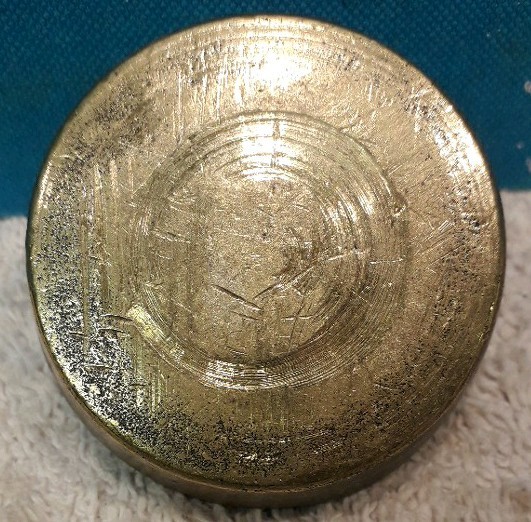 Old 8oz Bronze Trade weight Gbb35