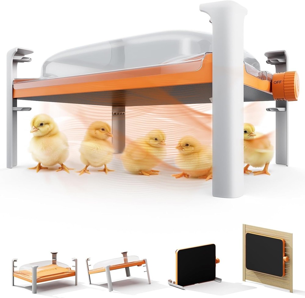 ChickCozy Smart 200 Watt chicken Coop Heater & Chick Brooder Warmer