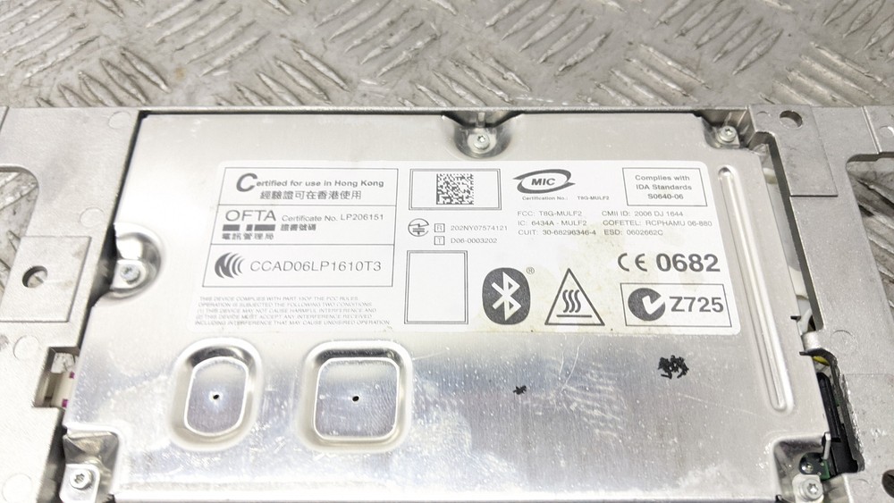 BMW 320D SE E90 2007 BLUETOOTH VOICE CONTROL MODULE 9178862