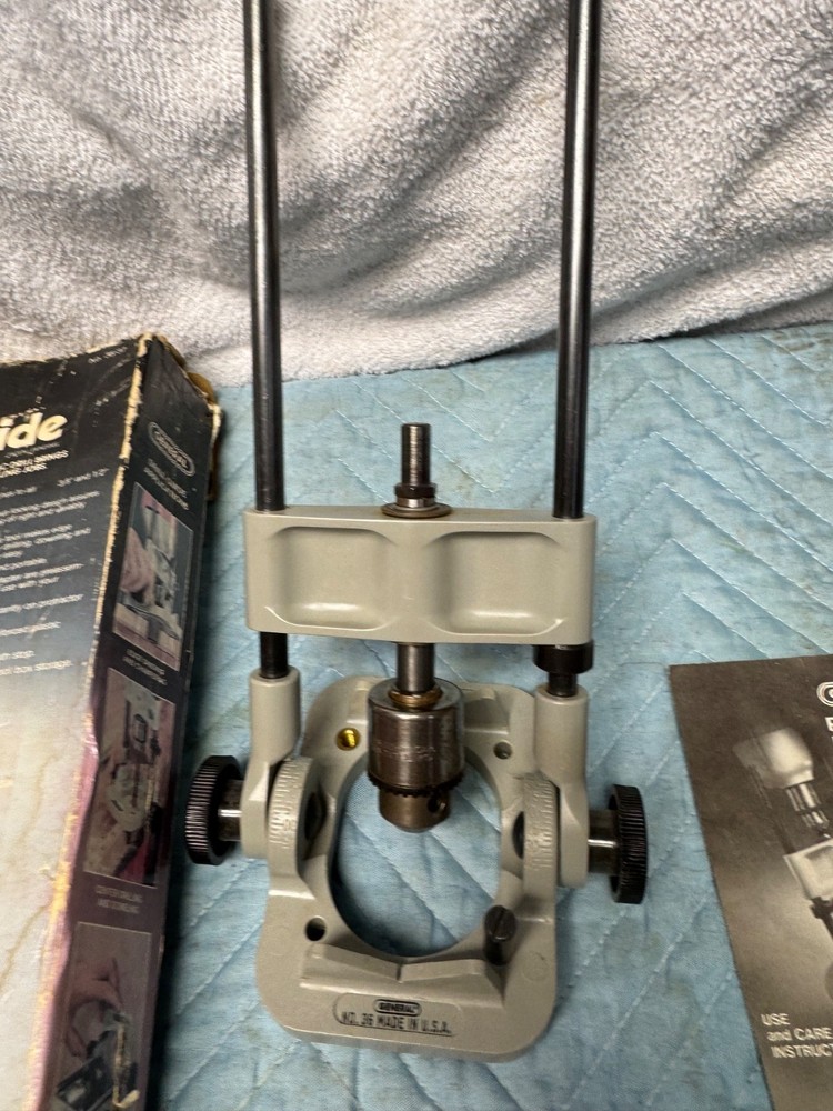 General Tools Model 36/37 Electric Drill Guide - instant drill press!
