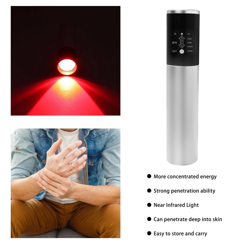 Red Light Therapy Device Infrared Light Therapy 630/660/850/940nm for Pain Relif