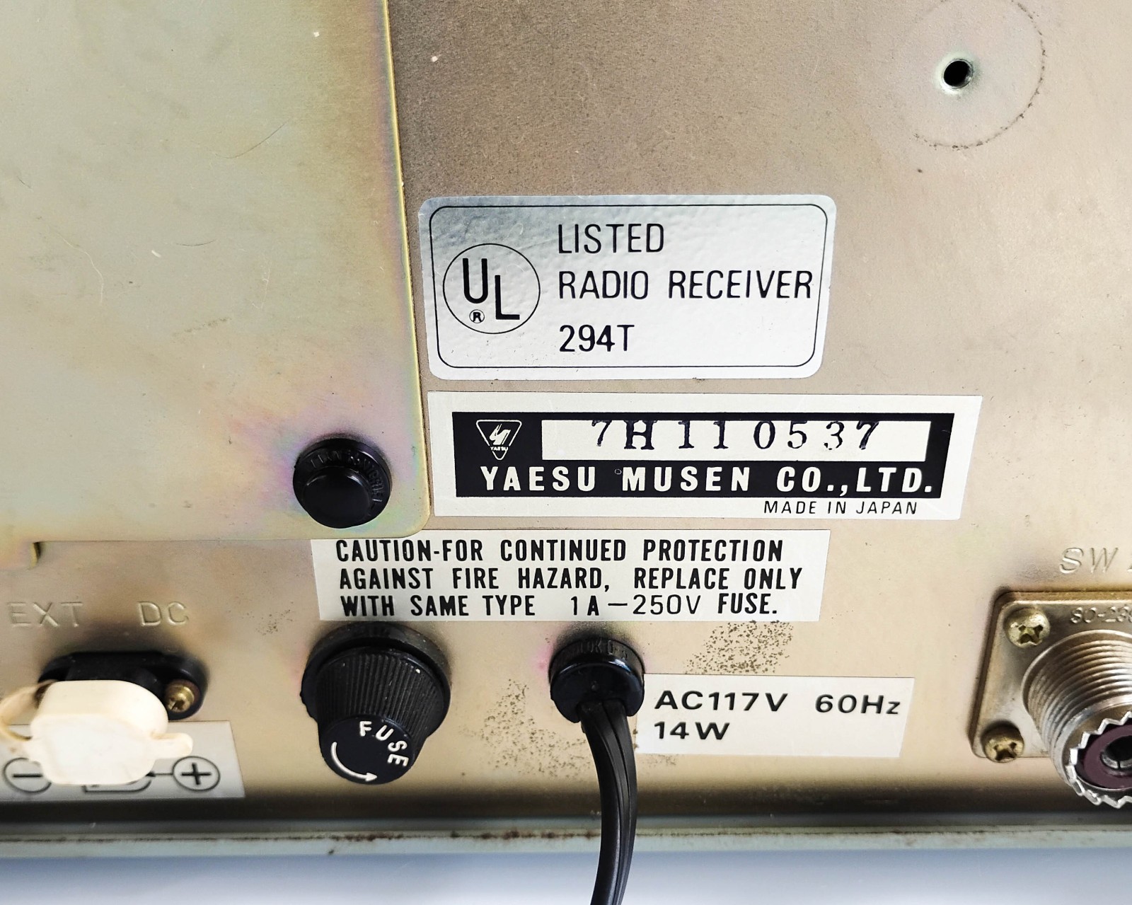 YAESU COMMUNICATIONS RECIEVER FRG-100 Vintage Tested **DEMO VIDEO Included