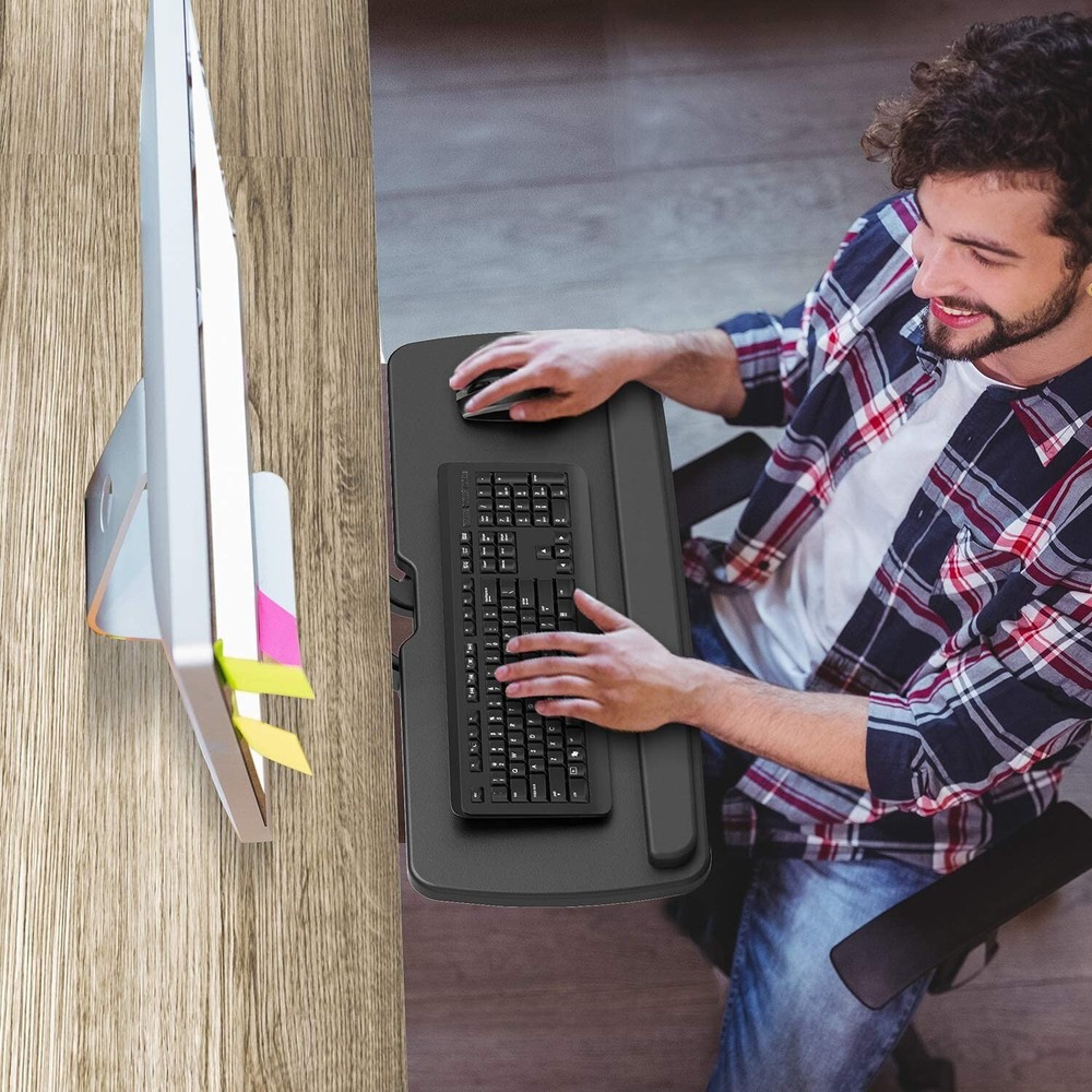 HUANUO Keyboard Tray Under Desk, 360
