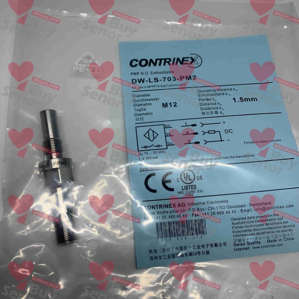 1PC New  DW-LS-703-PM2 Proximity Switch