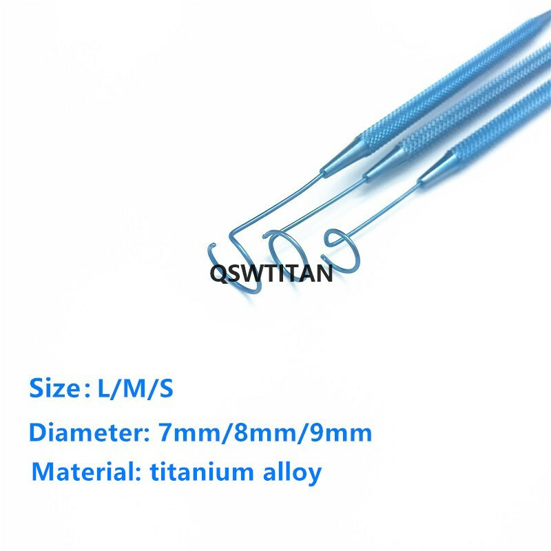 Ophthalmic double ended pigtail Probe Eye surgical instruments