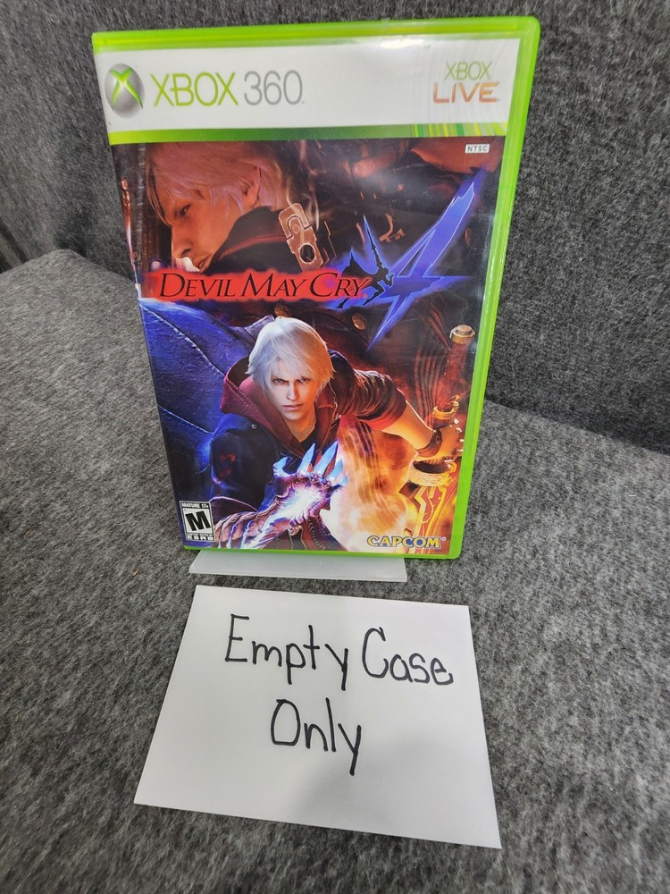 Devil May Cry 4 Xbox 360 OEM Replacement Case Only No Game or Manual