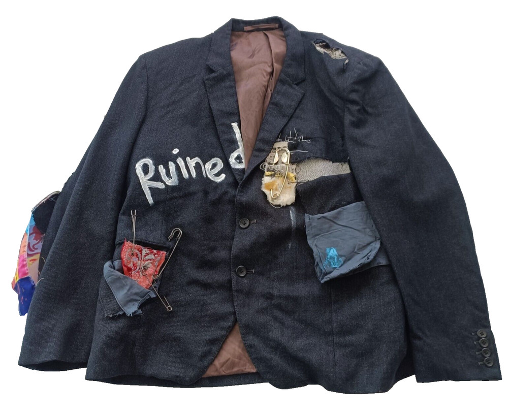 Paul McNeil Customised / DECONSTRUCTED VINTAGE JACKET Size XL - UNIQUE