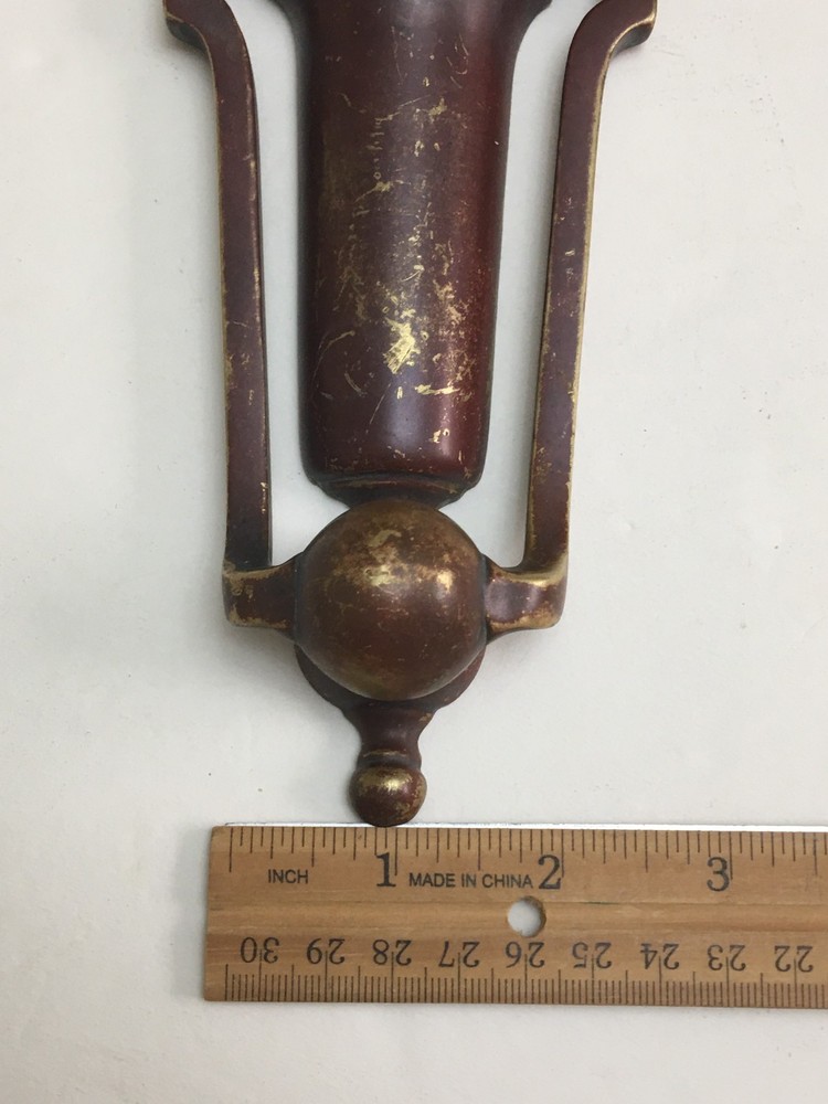 Old brass door knocker