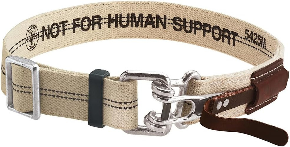 5425M Tool Belt, Cotton/Polyester Work Belt, Quick-Release Buckle for Ironworker