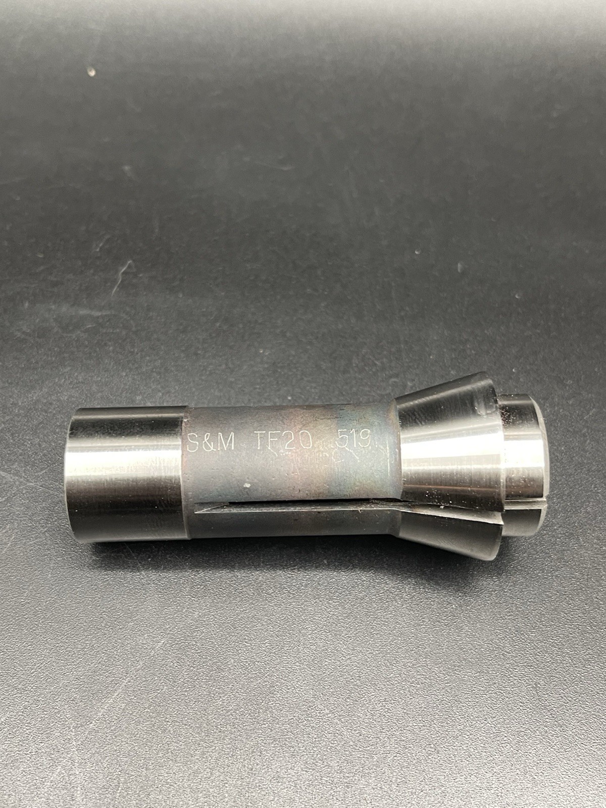 Southwick & Meister S&M TF20 Size .519 (0.519) Steel Collet Grooved Bore TF-20