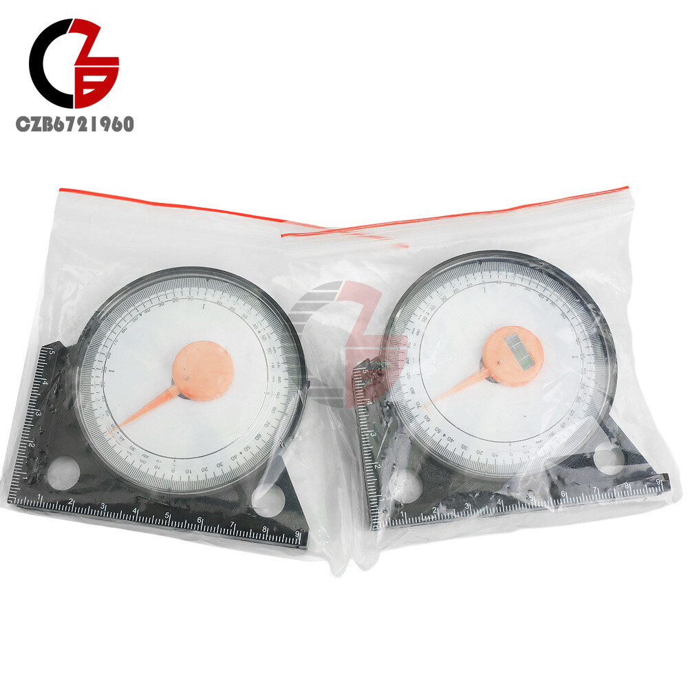 Measuring Inclinometer Level Box Gauge Angle Meter Finder Protractor with Scale