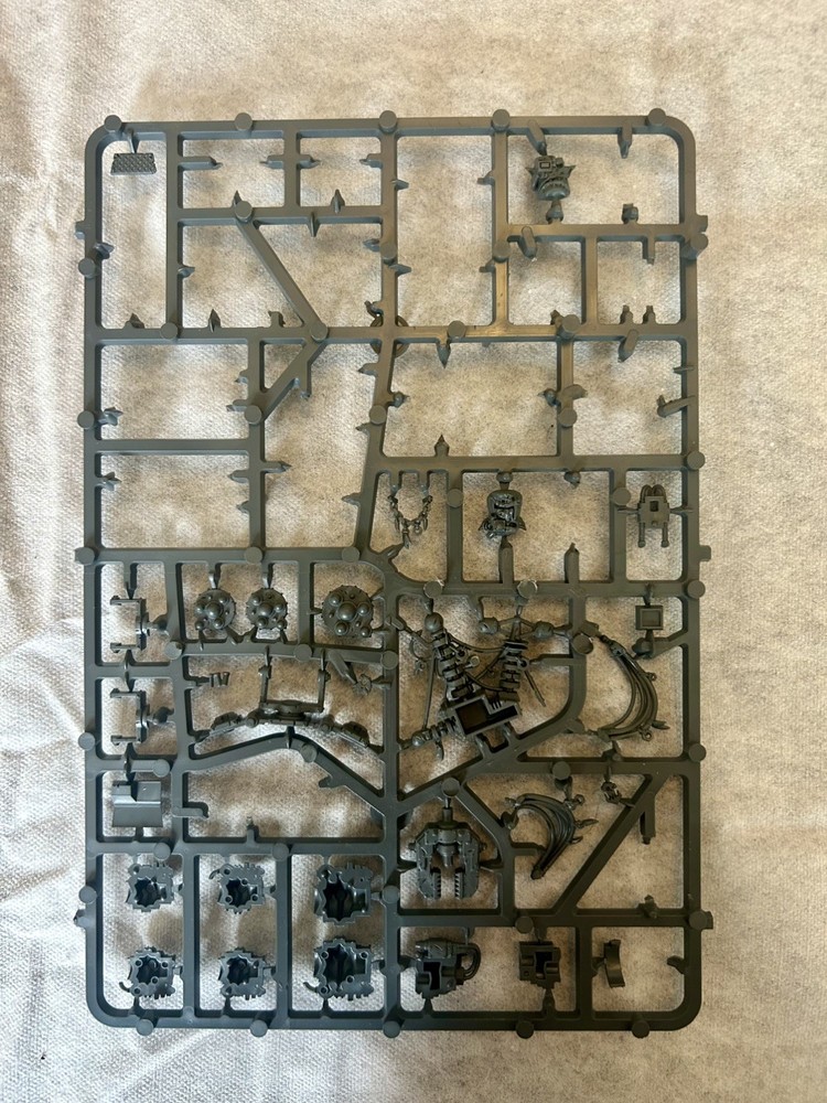 Warhammer 40K  Mega knobs & forcefield Spares Bits x3 sprues