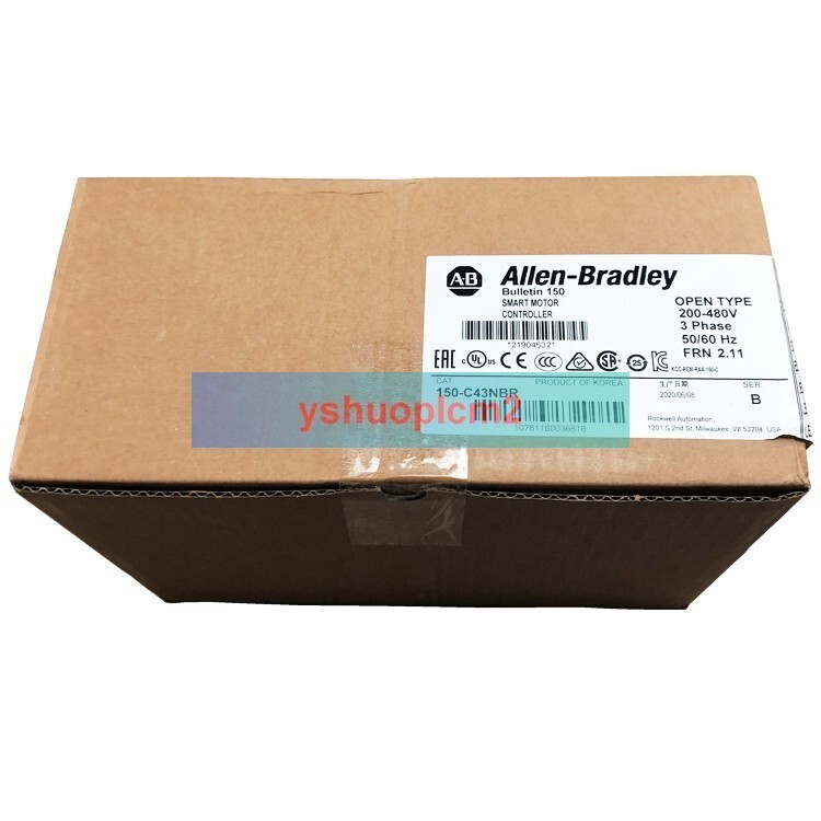 Factory Sealed A~B 150-C43NBR SMC-3 43A Smart Motor Controller