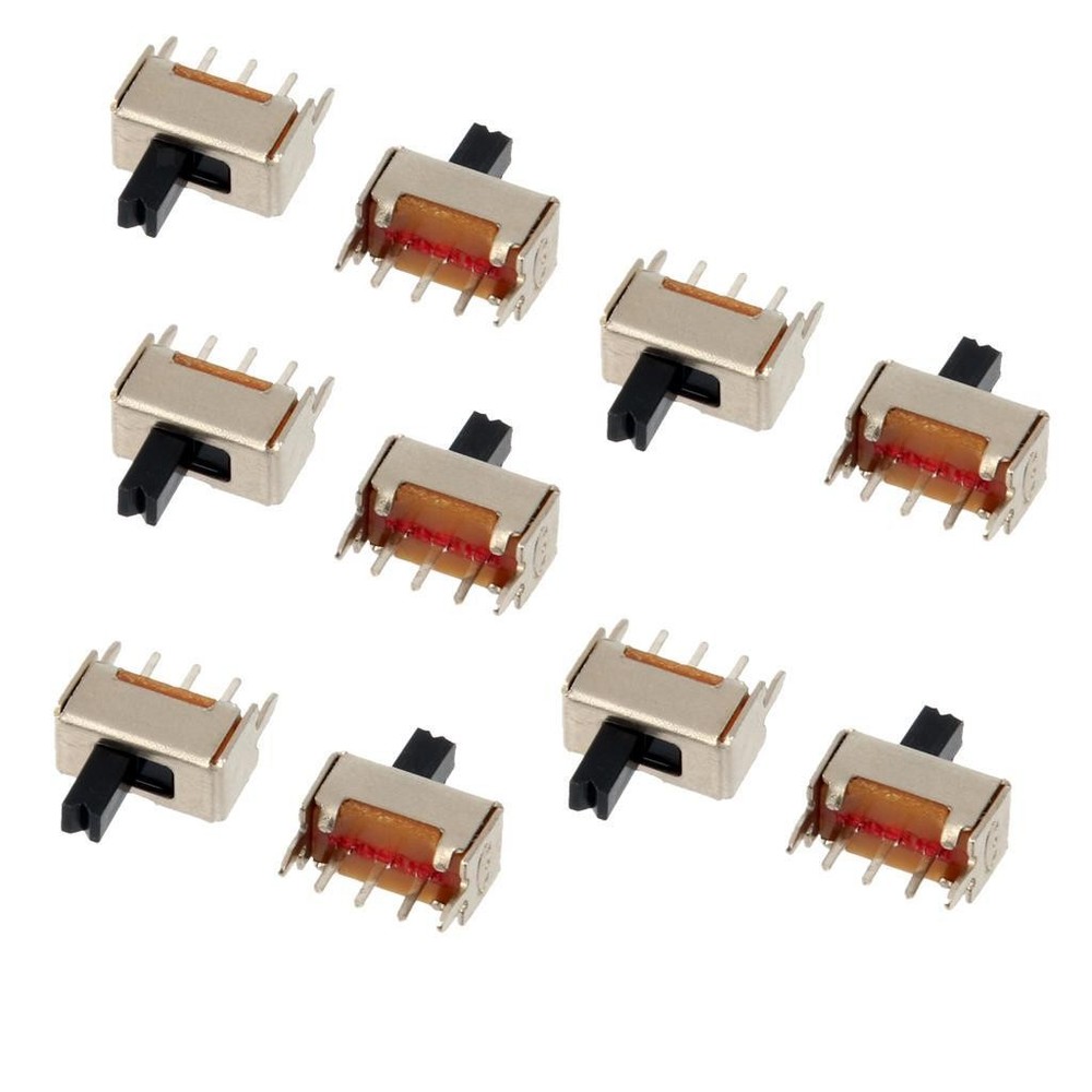 SS-12D07VG4 4mm 2 Position 1P2T PCB Panel Vertical Slide 10