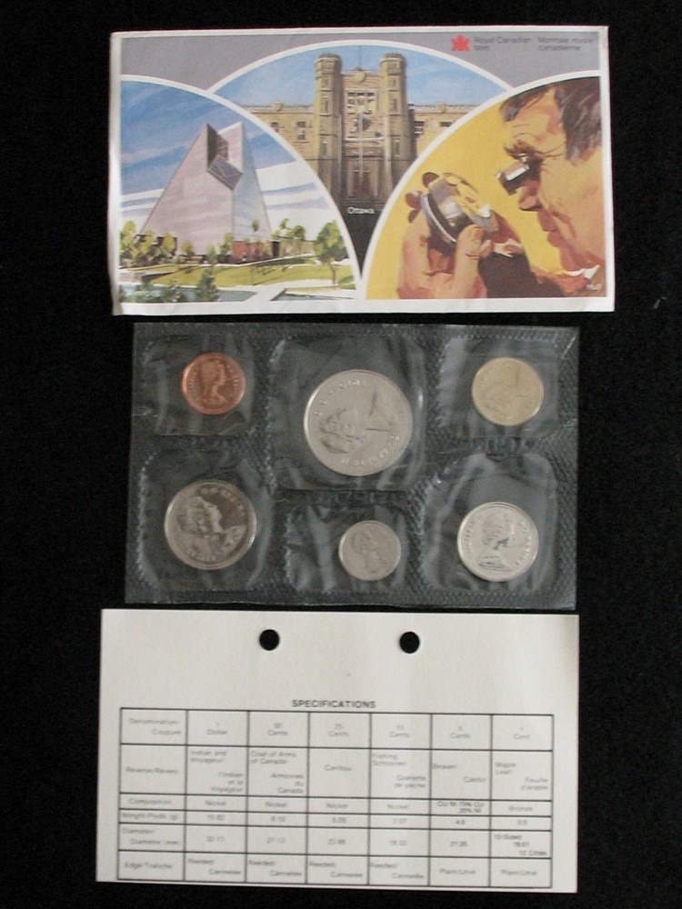 1982 CANADA PROOFLIKE MINT SET * WITH ORIGINAL MINT PACKAGING *