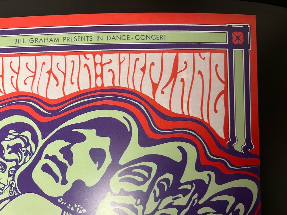 2021-(2)-FILLMORE BG-48-RE-PRINT VARIANT POSTERS-JEFFERSON AIRPLANE/QMS-W.WILSON