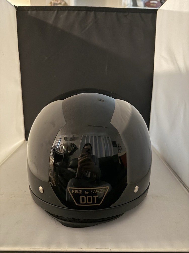 Motorcycle HELMET-BLACK