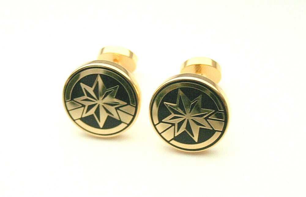 Marvel Comics Classic Captain Marvel Cufflinks New Gift Box