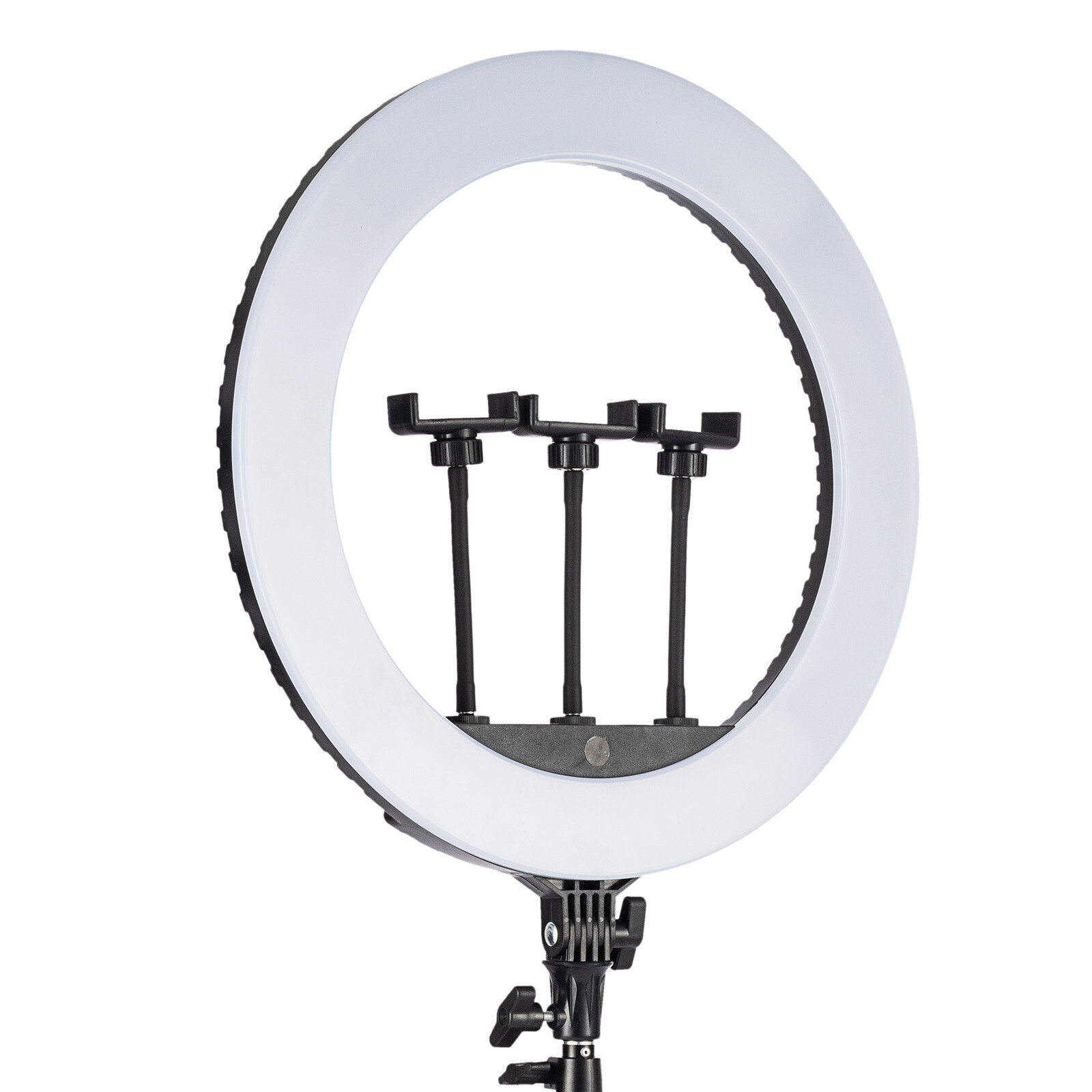 18" LED Ring Light Kit With Stand Dimmable 6000K For Makeup Phone Camera Youtube