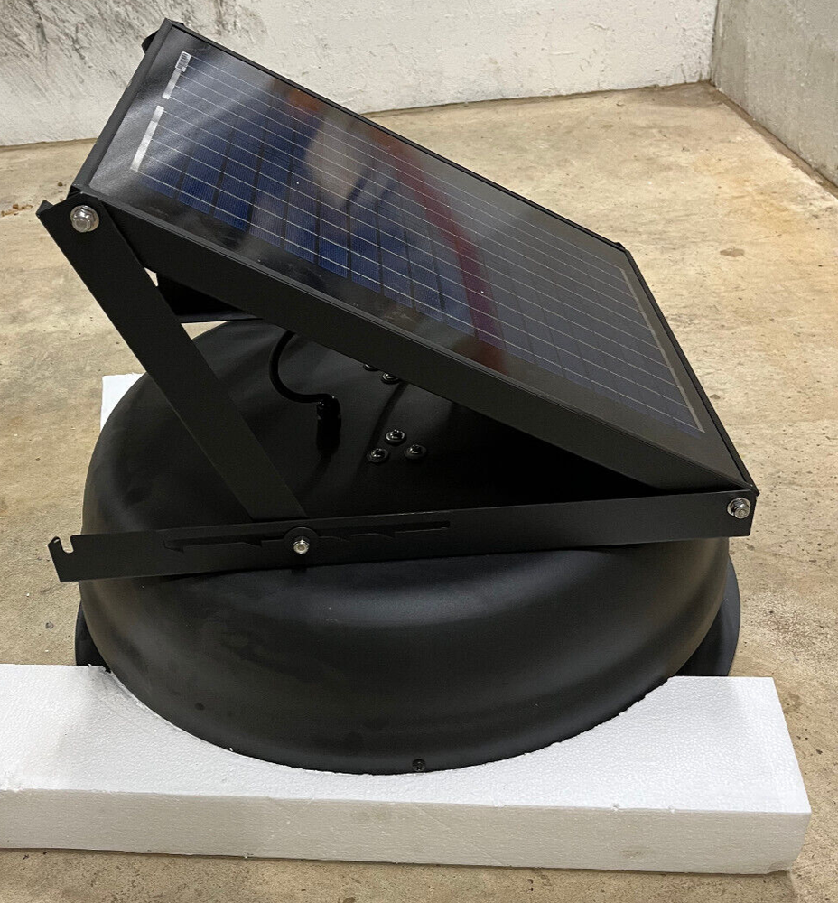 CARDINAL SOLAR PRO Solar Powered Rooftop Exhaust Fan