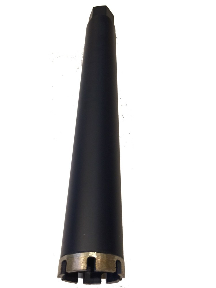 2 Pack 2" Wet Diamond Core Drill Bits Cut Concrete Asphalt Brick 1-1/4-7 Thread