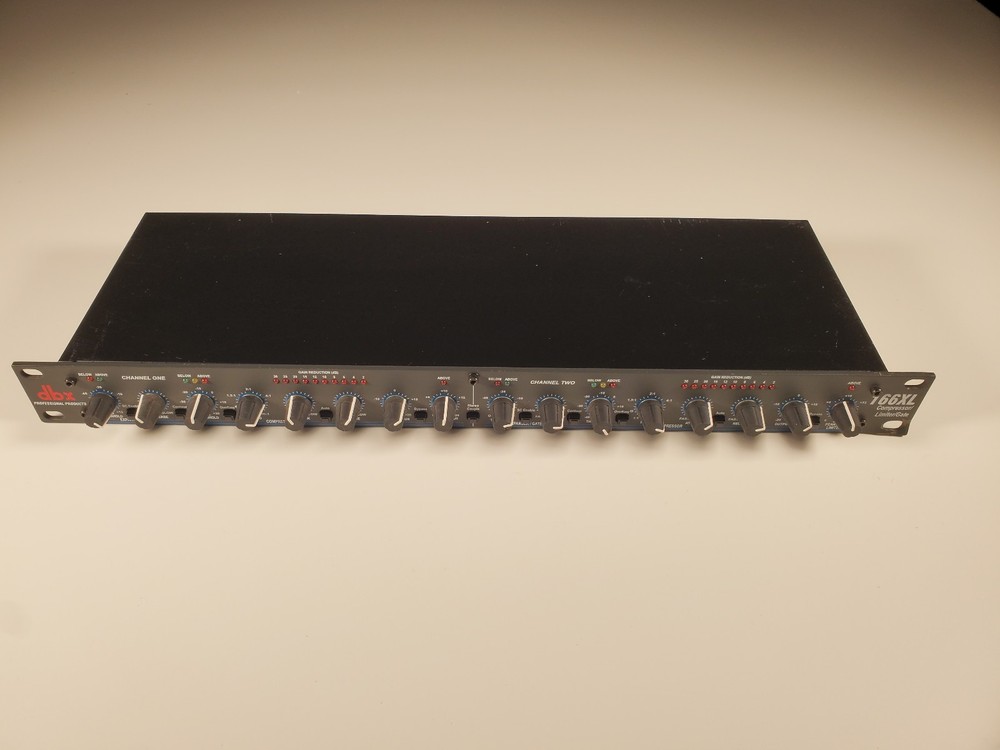 dbx 166XL Compressor Limiter/Gate DSP Effects Processor Cosmetic Damage See Desc
