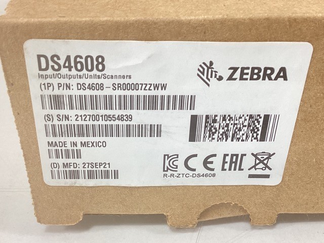 Zebra DS4608 1D/2D Barcode Scanner - DS4608-SR00007ZZWW