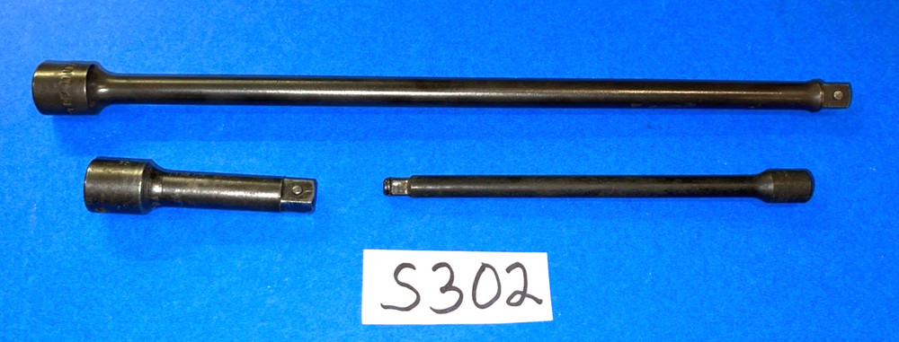 SNAP-ON TOOLS 3 PIECE 1/4 & 3/8 DRIVE SNAP RING & LOCKING PIN EXTENSIONS