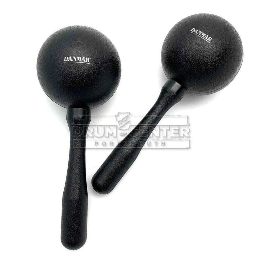 Danmar Black Plastic Maracas Large