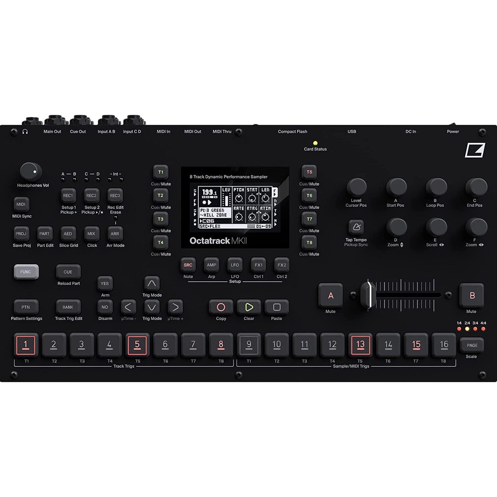 Elektron Octatrack MKII Eight Track Dynamic Performance Sampler