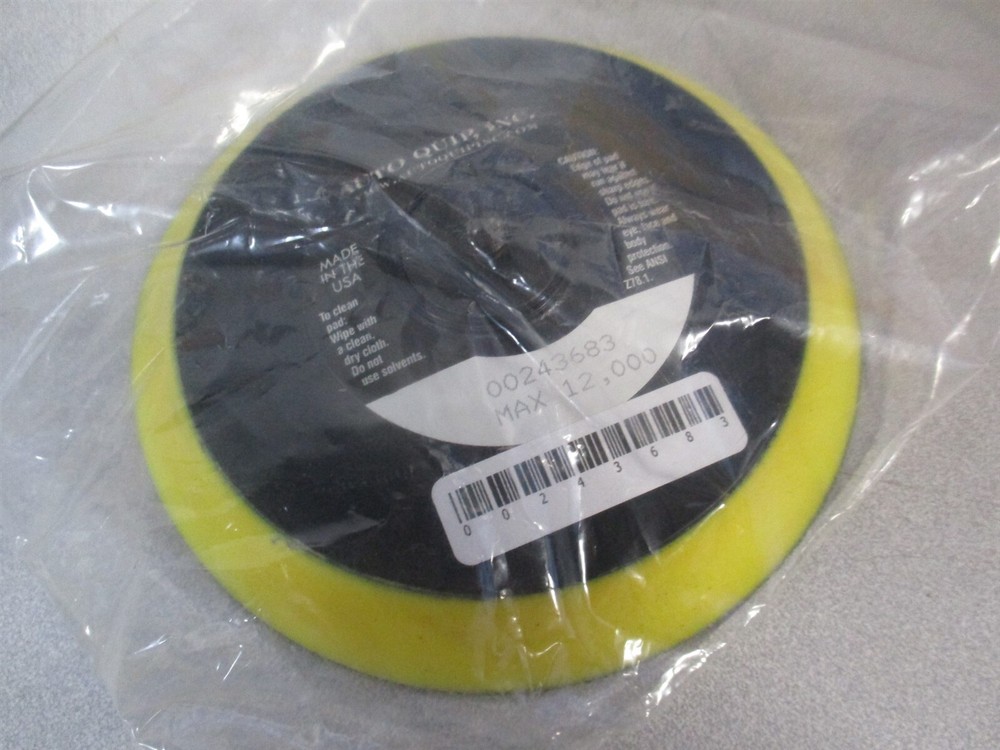 Autoquip (AQEHSM-5) 5″ Diam Medium Density Hook & Loop Disc Backing Pad