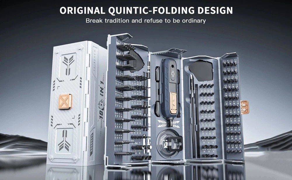 Battery/Electric/Rechargable 180PC Screwdriver Set Repair PC Computer Tech Tools