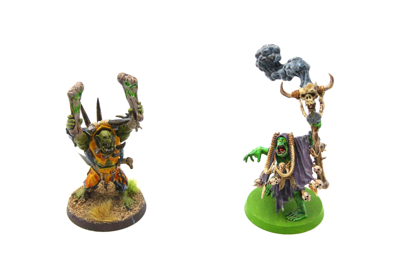 Used Warhammer AoS Orruk Warclans: Weirdnob Shaman, Orruk Warchanter