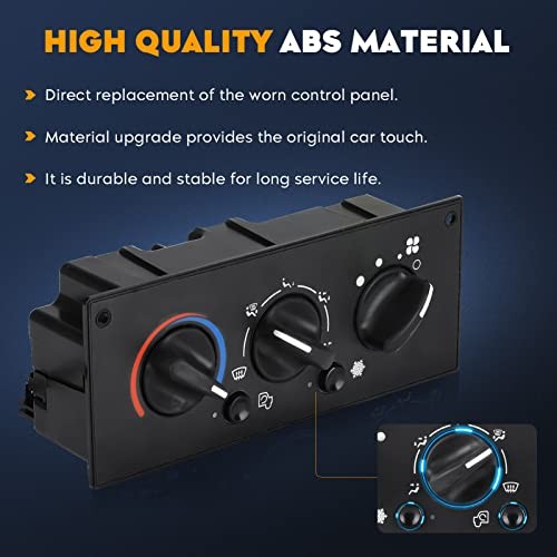 599-5511 A/C Heater Control Panel Climate Control Module Switch for 2002-2006