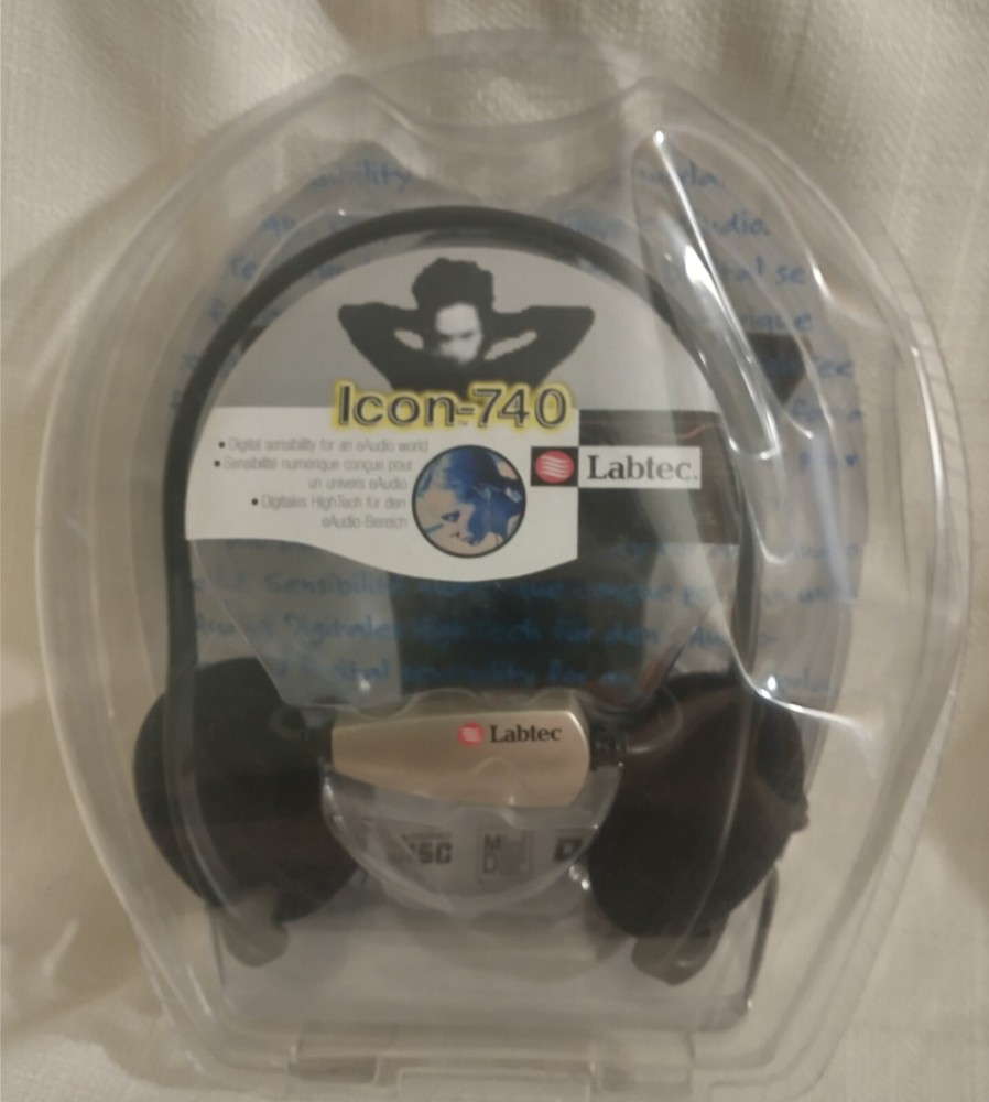 Logitech, Labtech Icon-740 Behind the Head Headset