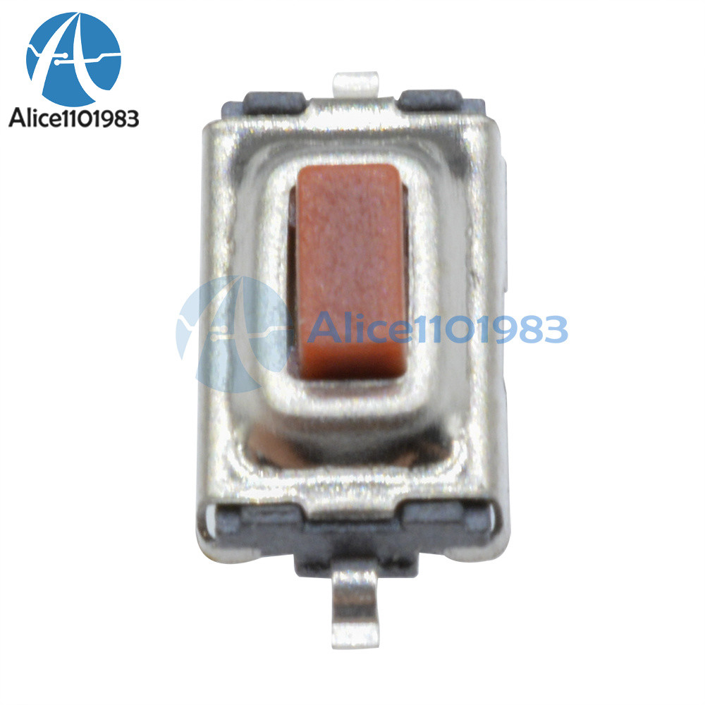 100pcs 3X6X2.5mm Tactile Push Button Switch Tact Switch Micro Switch 2 Pin SMD A