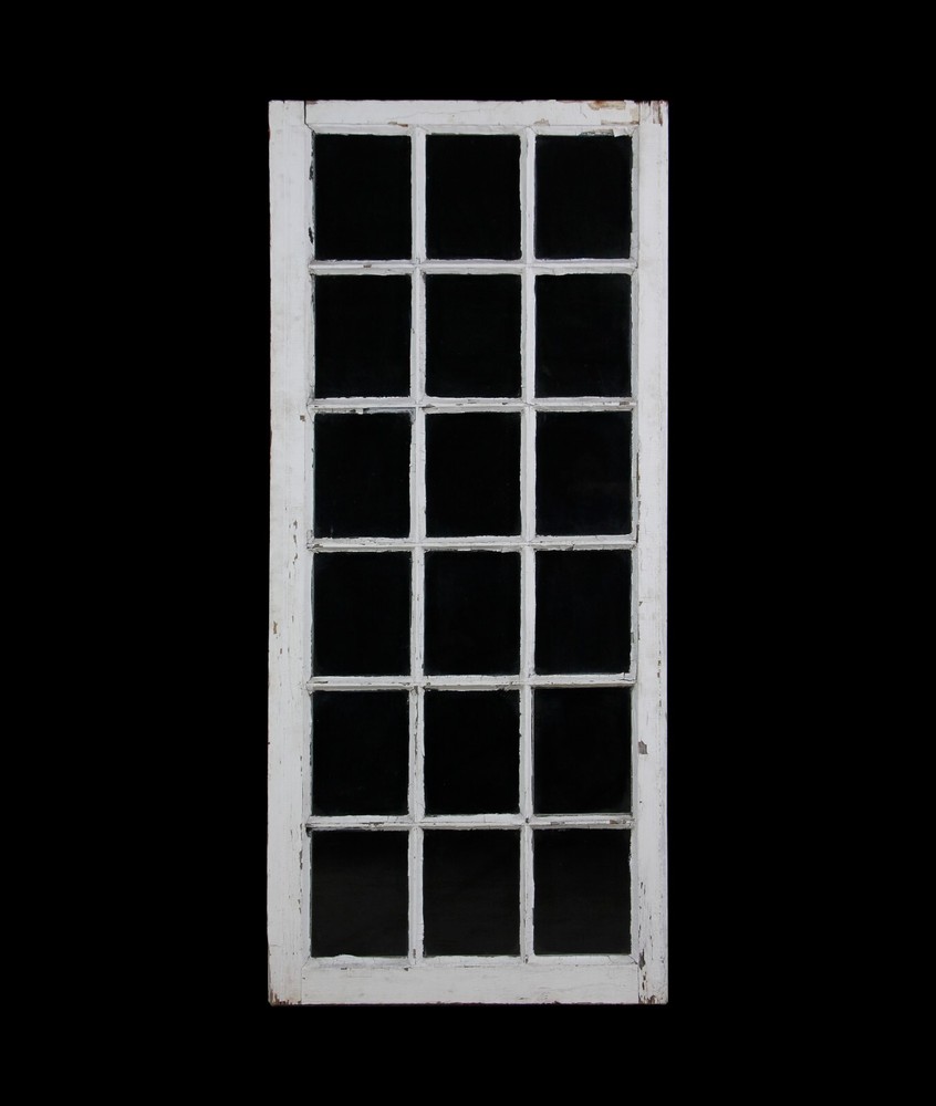 Reclaimed 18 Pane Wooden Frame Window
