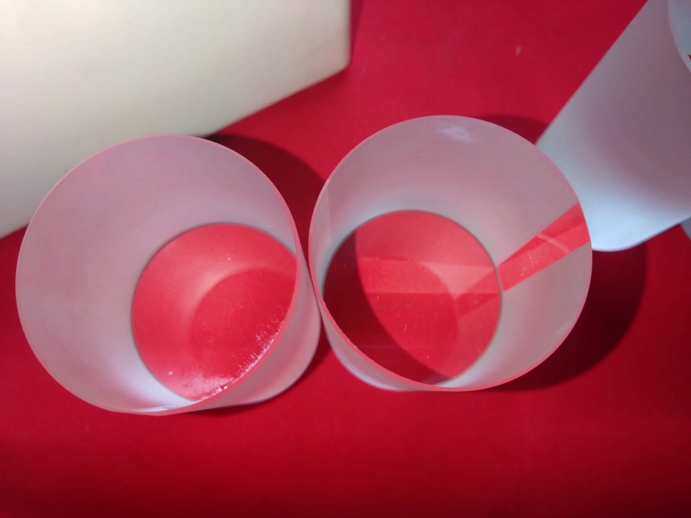 Soviet optical Flat Parallel PM-90 GOST 1121-75 #5442 + case