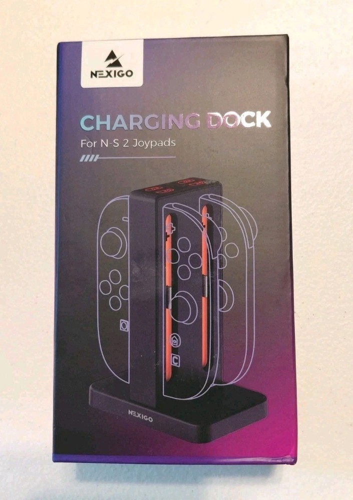 NexiGo Enhanced Controller Charger Compatible With Nintendo Switch 2