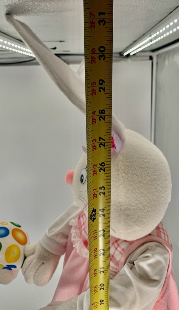 Vintage Easter Bunny Rabbit Door Greeter Two 32”